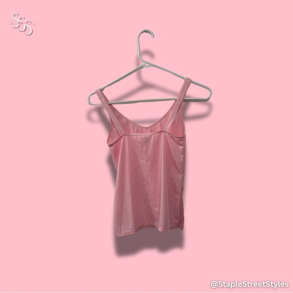Pink Floral Lace Rampage Tank size small - Picture 2 of 4